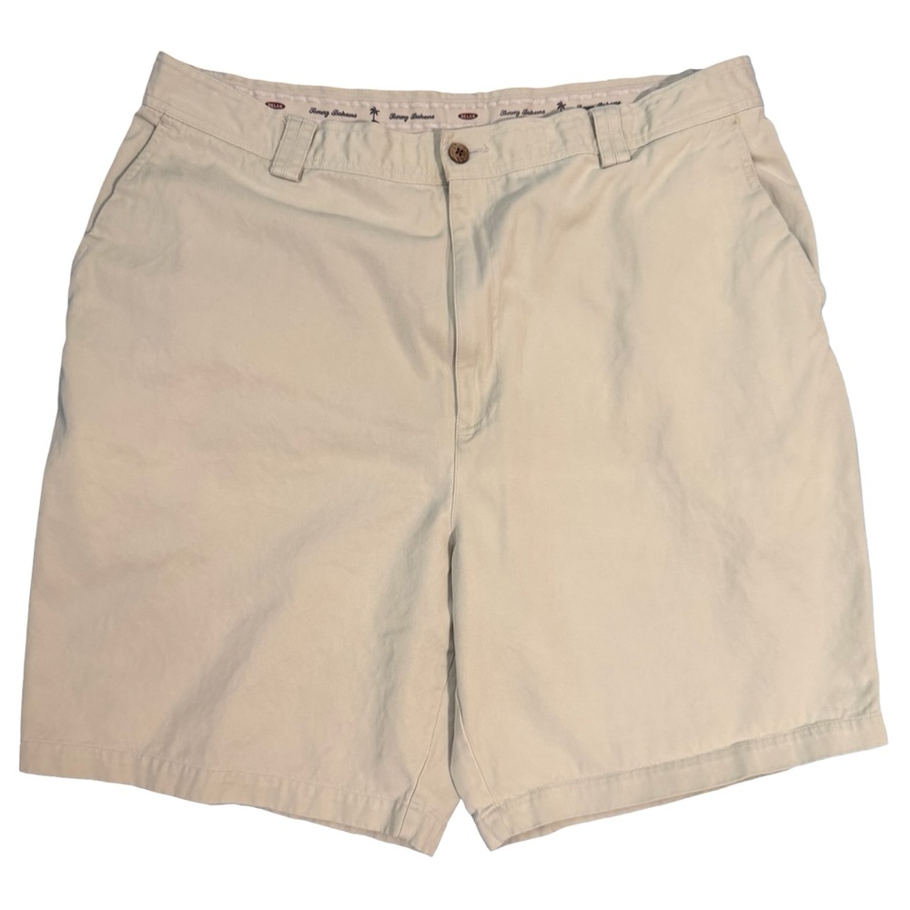Tommy Bahama Light Tan Relaxed Shorts size 38, 9” inseam, khaki casual